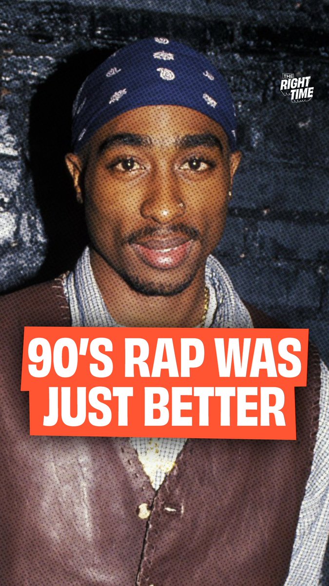 Rap in the 90’s was just better 🥱 “The truth is: They was rappin’ better back then.”