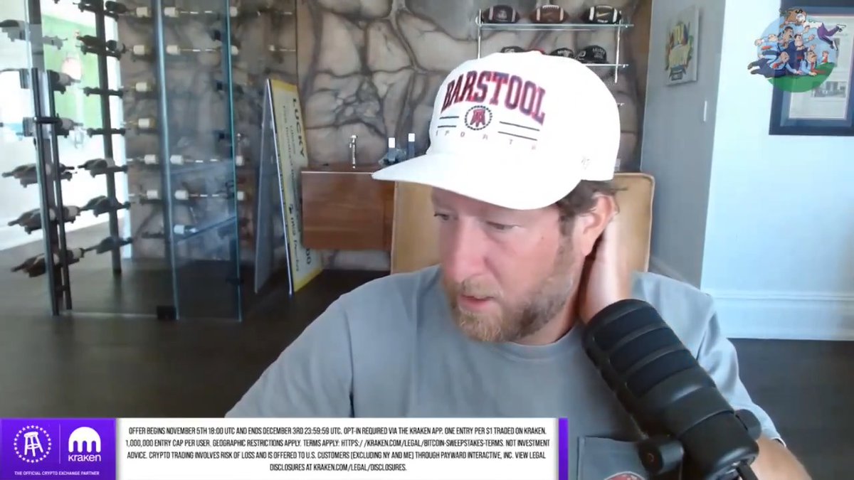 🔥 LATEST: Barstool's Dave Portnoy claims he bought $2,000,000 worth of XRP, BTC and ETH last night.