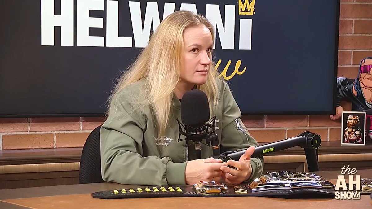 "Why not, [Ronda Rousey] is still young." Valentina The Bullet Shevchenko sees no reason why Rousey couldn't return to the UFC. #HelwaniShow