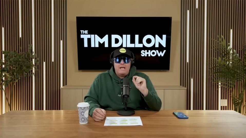 Tim Dillon: This is the end of the Trump administration. It's obvious to everyone. Even his most ardent supporters show up to the White House going, 'what the hell is going on?' He will trail off, he will get older. He's adorned the White House in gold. Epstein's gonna suck the oxygen out of a lot of this.