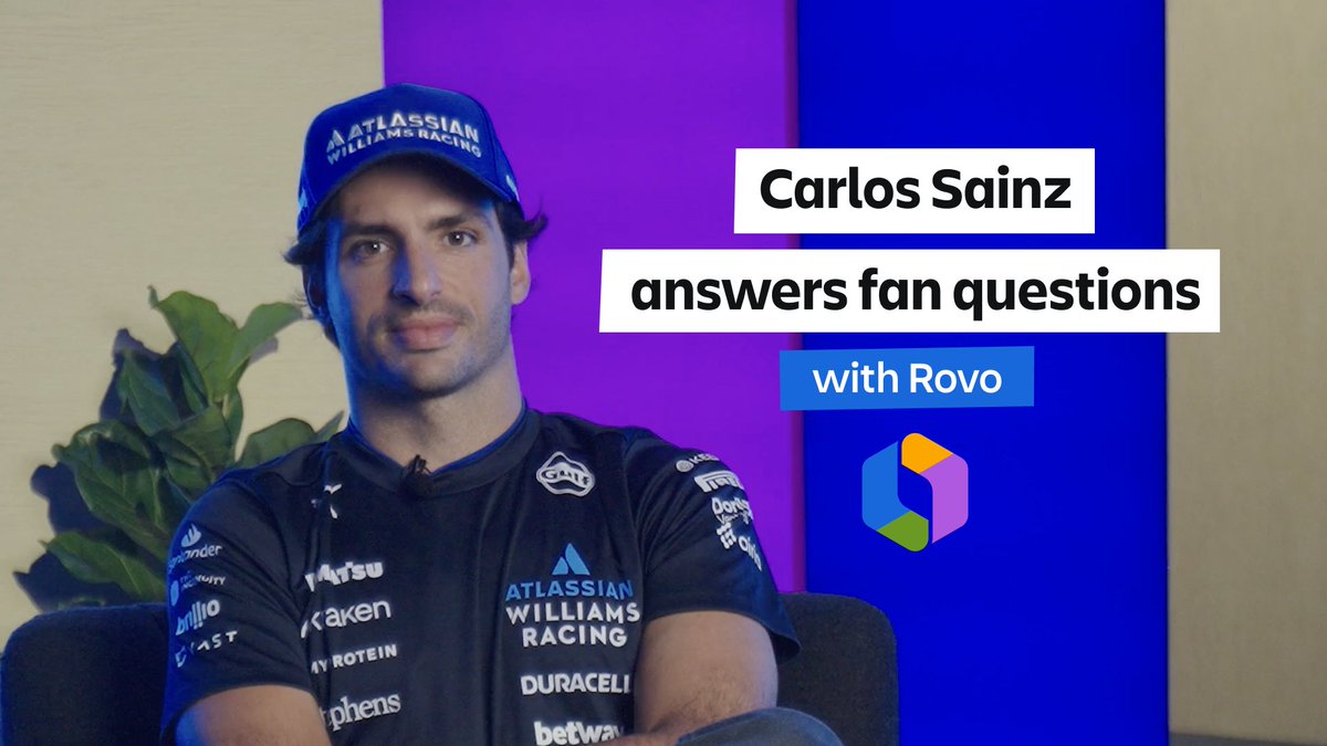 How well does Rovo know Atlassian driver Carlos Sainz? We put it to the test with a rapid-fire fan Q&amp;A. The result? Carlos Sainz brings the heat; Rovo brings the accuracy. A legendary combo. 🤝