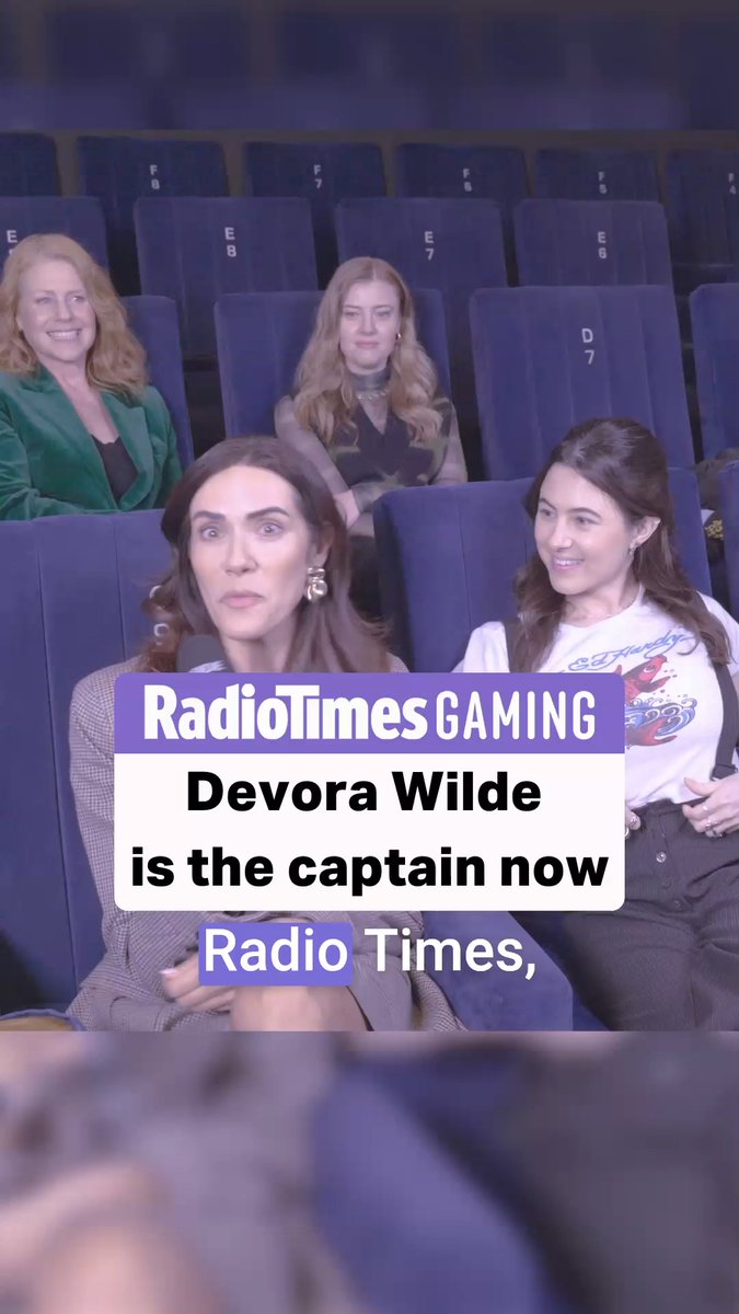 Devora Wilde is the captain now – we don't make the rules! During an interview with the TIVA cast, Devora showed us how it was done, and gave us plenty of audio clips for the future. Check out the full interview on the Radio Times Gaming YouTube channel!
