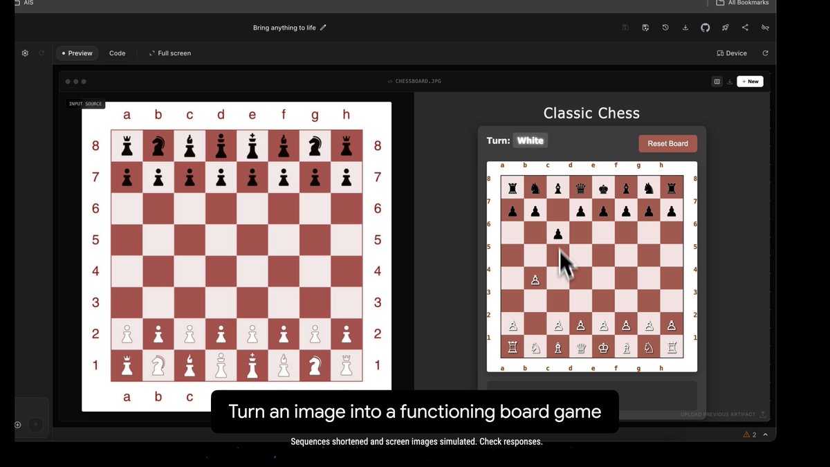 With Gemini 3, you can take an image of anything, like a board game, a floor plan, or a doodle, and make it an interactive experience. This is because of Gemini 3’s deep multimodal understanding. The model is able to analyze the content of the image, distill the most compelling parts, and then translate the image’s details into a functional, interactive experience.