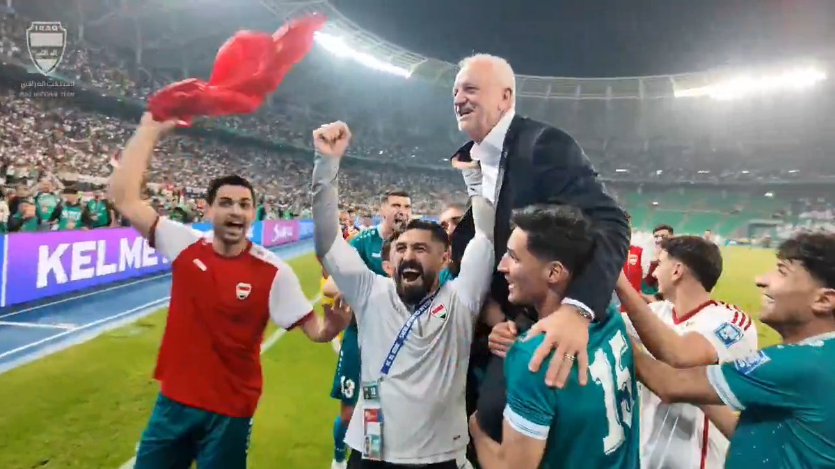 🎥 | كل الاحتفالات من البصرة بعد أن حقق الأسود فوزًا حاسمًا في الطريق إلى كأس العالم 2026 💪🇮🇶 🎥 | All the celebrations as the Lions secure a vital victory on the #RoadTo2026 in Basra! 💪🇮🇶 #IRQvUAE #AsianQualifiers