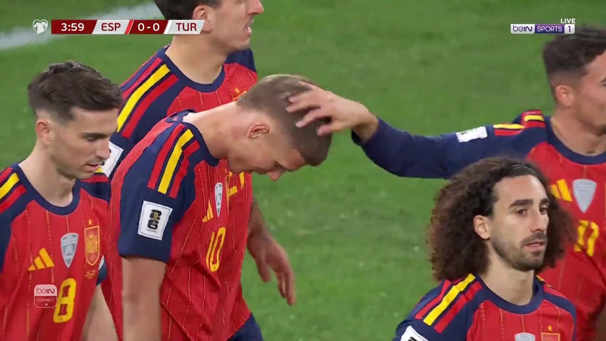 هدف اسبانيا الأول في شباك تركيا عن طريق داني أولمو 🇪🇸⚽