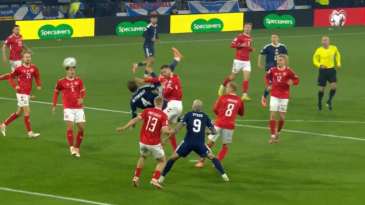 TAKE A BOW SCOTT MCTOMINAY 🏴󠁧󠁢󠁳󠁣󠁴󠁿 THIS BICYCLE KICK GOLAZO IS ONE TO REMEMBER 🤩
