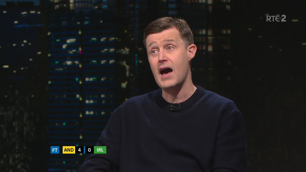 🇦🇩 4-0 🇮🇪 ‘That’s really damaging…almost embarrassing’ - Alan Cawley says the result is a sobering one and highlights the issues facing Irish football despite the recent feel-good factor with the senior team