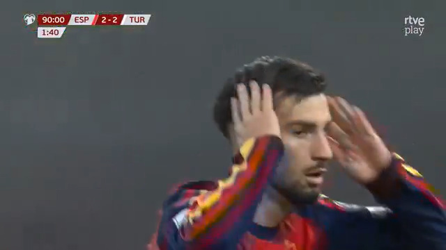 Baena ha salido un rato y ha podido marcar este golazo e irse con dos asistencias. Vaya jugador