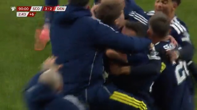 THE GOAL IN STOPPAGE TIME THAT SENT SCOTLAND TO THE FIFA WORLD CUP FOR THE FIRST TIME SINCE 1998 😱