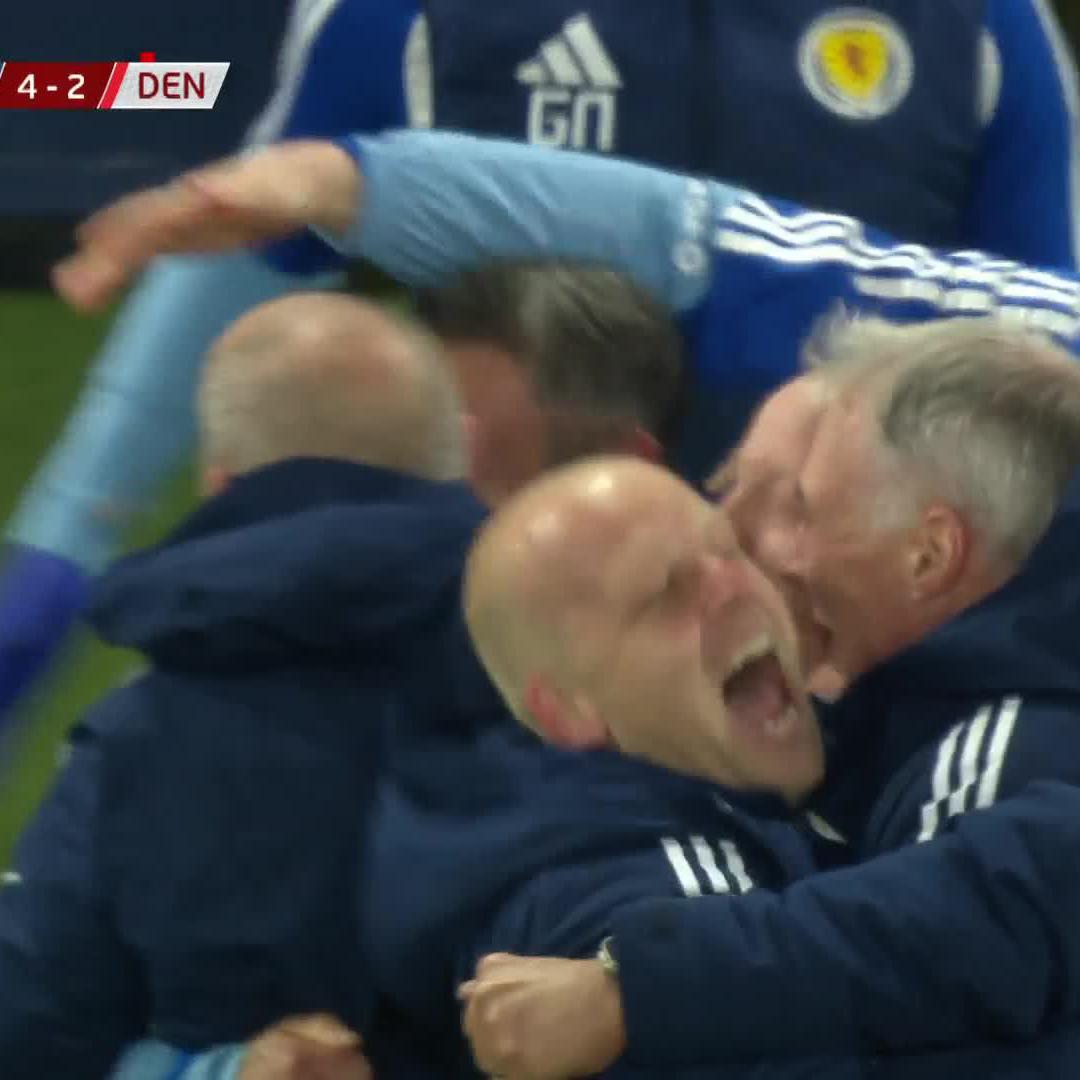 𝐍𝐈𝐄𝐒𝐀𝐌𝐎𝐖𝐈𝐓𝐀 KOŃCÓWKA MECZU 😍 Szkocja pokonała Danię 4⃣:2⃣ i awansowała na MŚ 2026 🤯