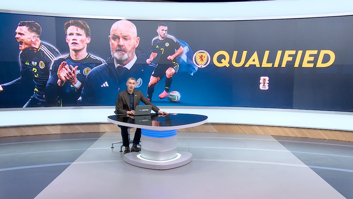 BREAKING: Scotland have qualified for their first men's World Cup for 28 years 🚨