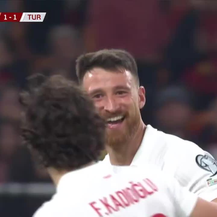 Die Türkei ringt Spanien einen Punkt ab #DAZNmoment #EuropeanQualifiers