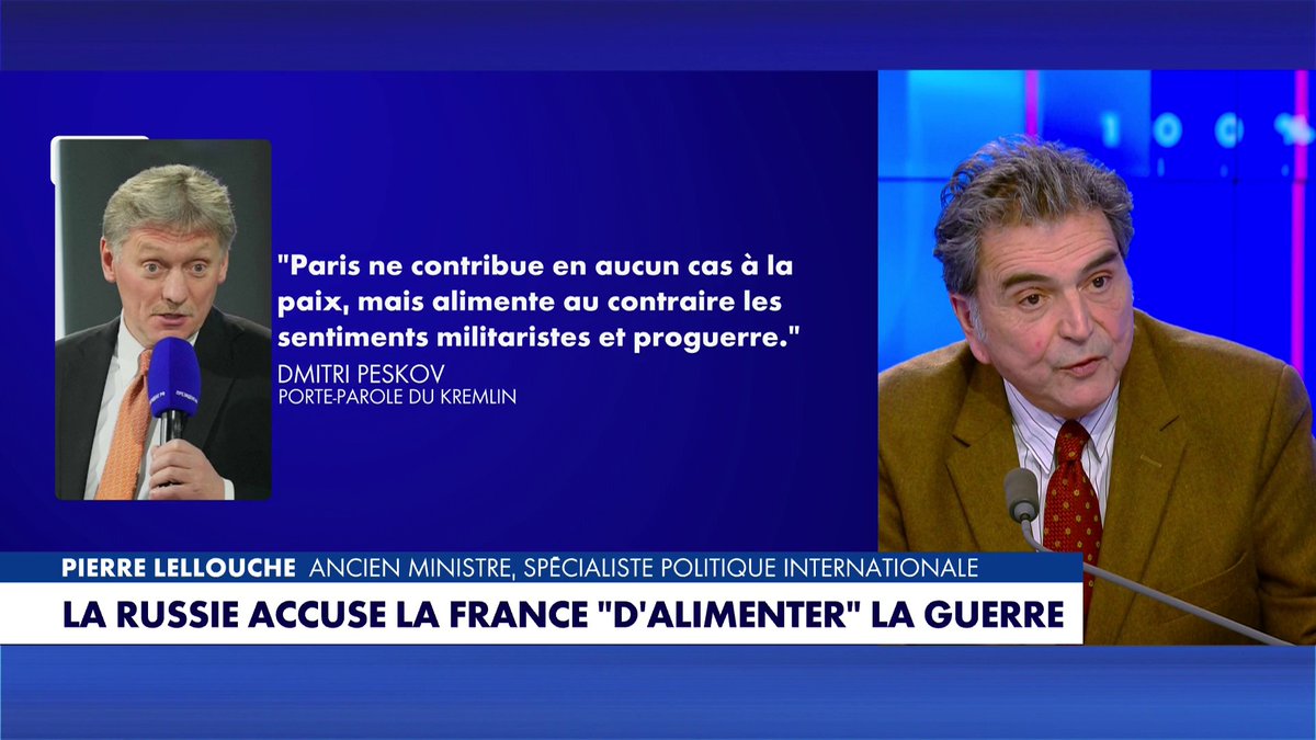 Pierre Lellouche : «Emmanuel Macron joue une carte de leader de l'Europe, dite souveraine de la défense, contre la Russie. La menace existentielle désignée, c'est la Russie. De mon point de vue, c'est totalement délirant.»