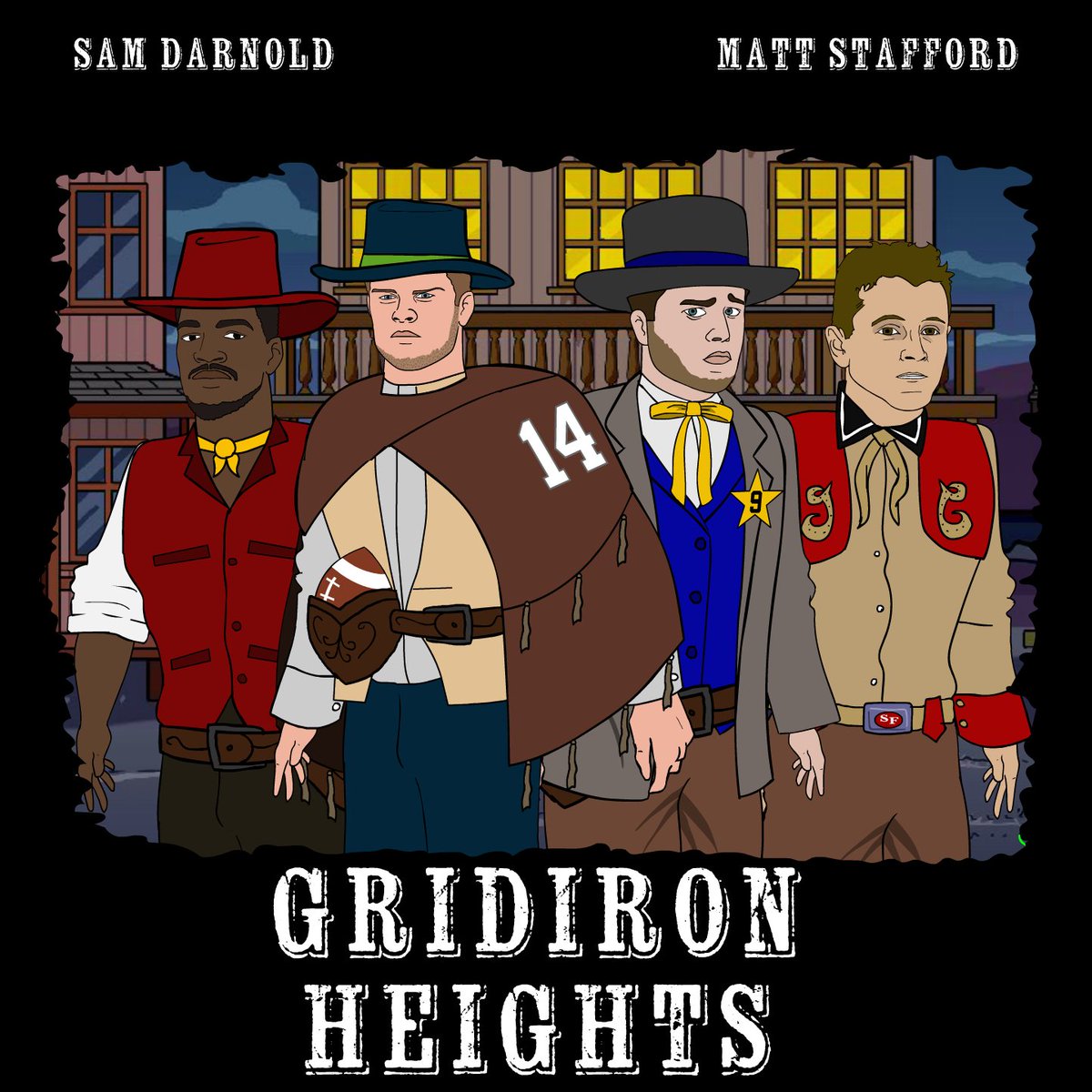 Stafford vs. Darnold SHOOTOUT 👀 New #GridironHeights 🤠