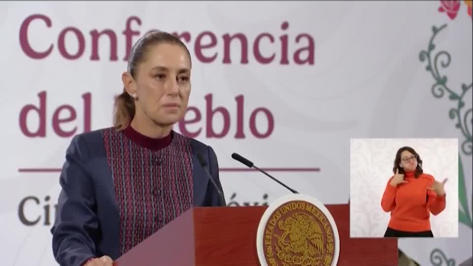 Mexican President Claudia Sheinbaum ruled out US military intervention against criminal groups, saying Mexico will operate in its own territory