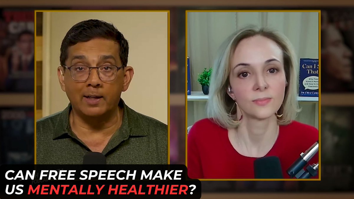 Can free speech make us mentally healthier and lower political violence? Clinical Psychologist Dr. Chloe Carmichael, PhD argues it can