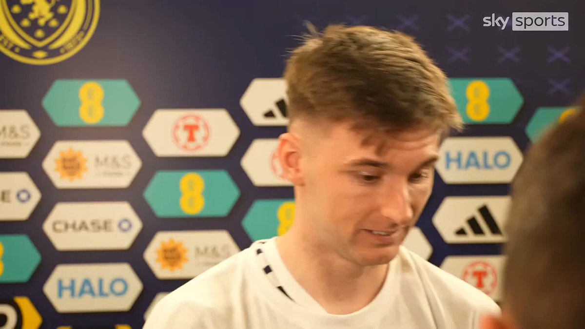 🗣️ “The last few years, I’ve been through a lot… Moments like that make it all worth it” Kieran Tierney on his 93rd minute wonder strike which helped secure Scotland qualification for the 2026 World Cup 🏴