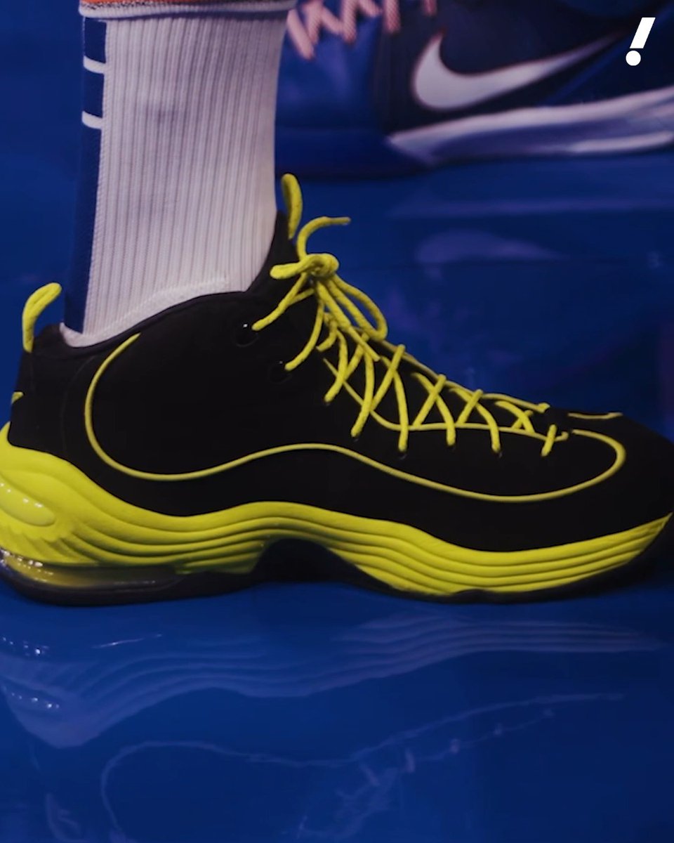 Steph with custom Nike Air Penny 2's 🤯 Steph Curry continues with the sneaker carousel 🔥