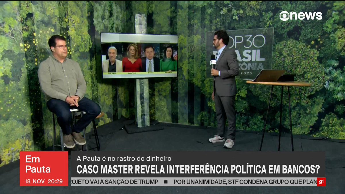 "Muita gente estava assustada no Congresso Nacional", diz Gerson Camarotti sobre clima em Brasília após operação da PF no Banco Master. ➡ Assista ao #EmPauta: #GloboNews