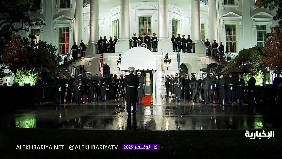 🚨🚨🚨🚨🚨 يحدث الان / لقطات لاستعدادات البيت الأبيض قبل وصول ولي العهد الأمير محمد بن سلمان لحضور مأدبة العشاء الرسمية 🇸🇦🇺🇸 #محمد_بن_سلمان_في_واشنطن | #MBSINUSA