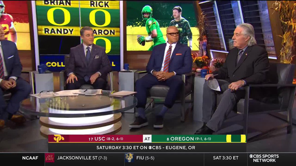 "I think this USC team is DIFFERENT than their past teams..." Randy Cross thinks USC has what it takes to get a win on the road at Oregon‼️