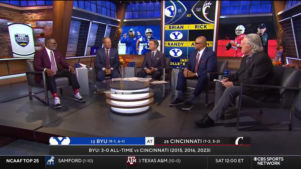 "If BYU is not in the playoff and they run the table, somebody needs to cry foul!" Rick Neuheisel thinks BYU is definitely deserving of a playoff berth if they finish the season with one loss.