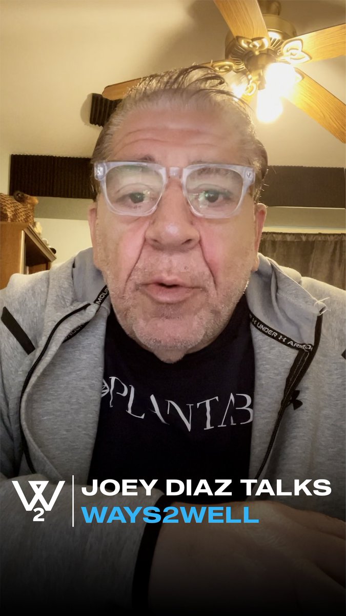 Uncle Joey is a part of the Ways2Well community. 💪 Joey CoCo Diaz