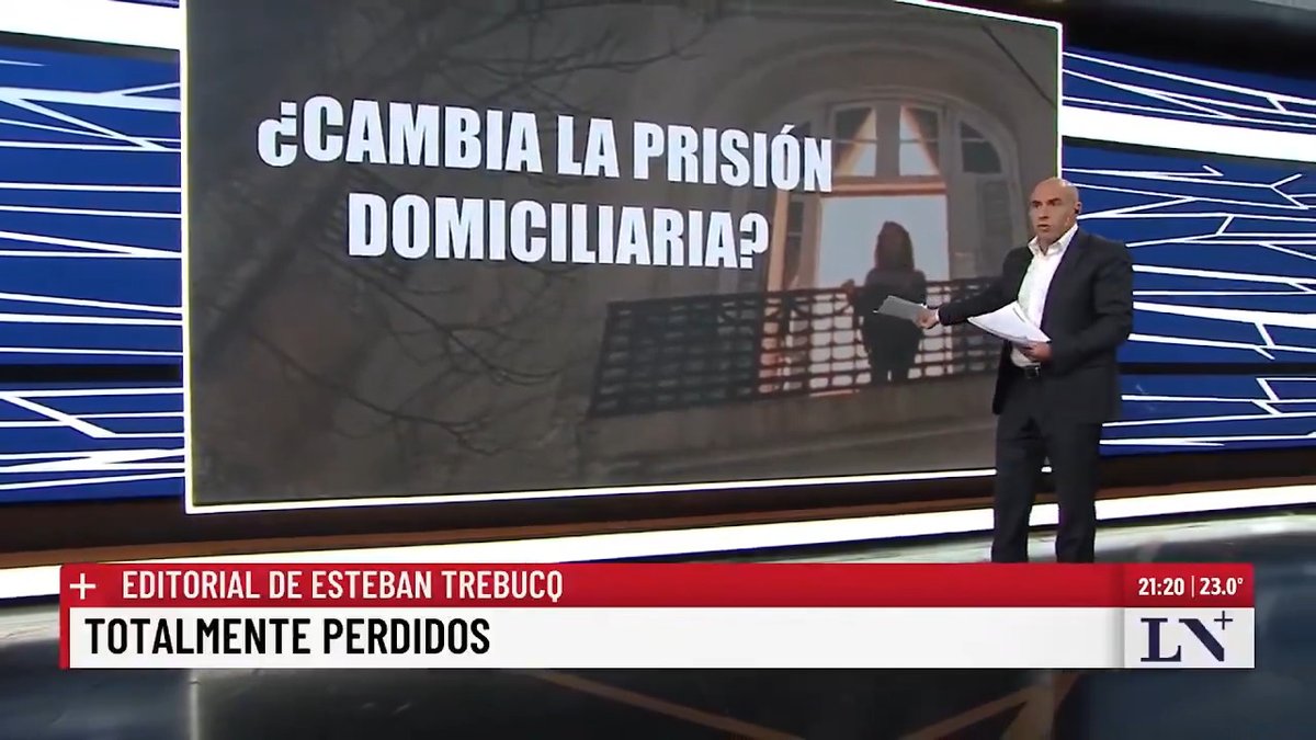 🗣️ "Es el peor momento de Cristina Kirchner y es el final de su carrera". Esteban Trebucq analizó la posibilidad de que CFK deba cambiar en el futuro el lugar de su prisión domiciliaria por el decomiso de bienes ordenado por la Justicia. 📍 En #MásVerdad