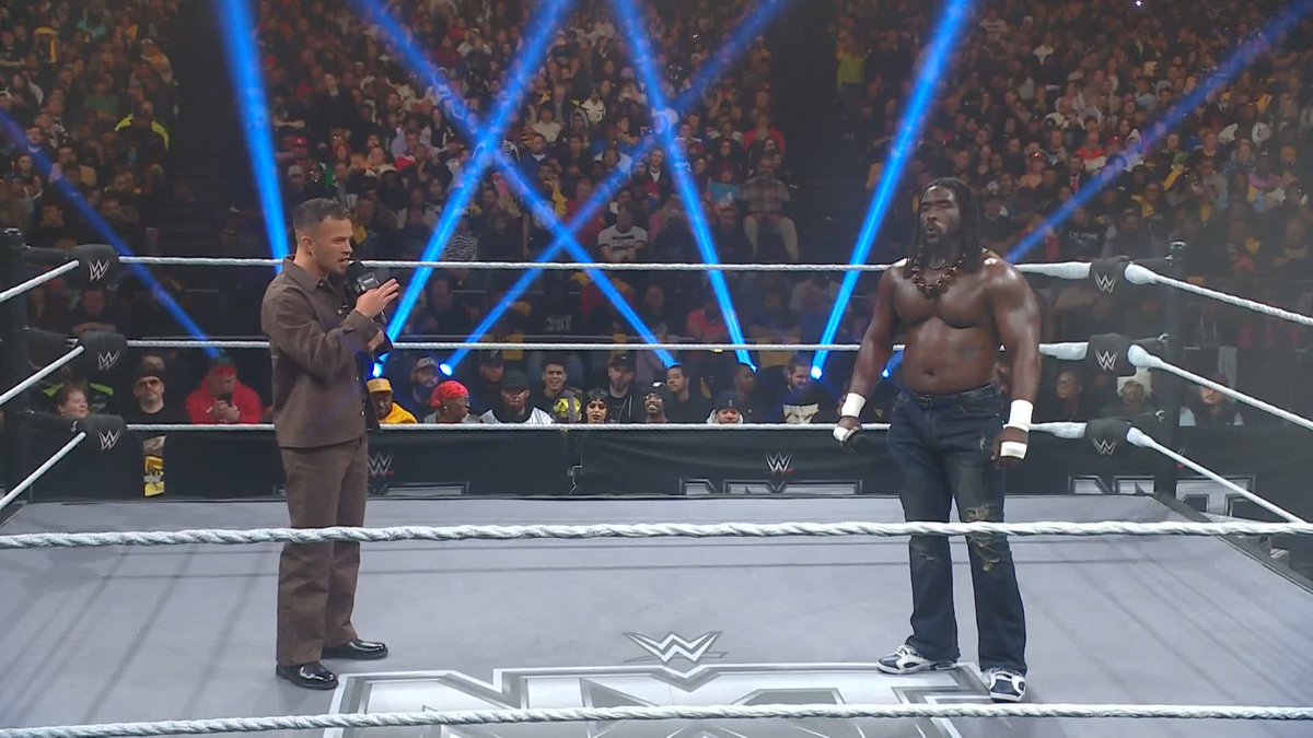 "Don't get it twisted into thinking that you're going to go ahead and take the NXT Title from me." RIcky Saints is emphatic that he will not lose the NXT Championship any time soon.. 👀 Ricky Saints