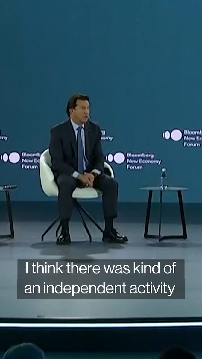 “I got a phone call from the White House apologizing,” Hyundai CEO José Muñoz says of a sweeping September raid on a battery plant under construction in Georgia, in which US federal agents detained 475 workers, mostly Koreans. Follow the latest, news and updates from the Bloomberg #NewEconomyForum in Singapore here: