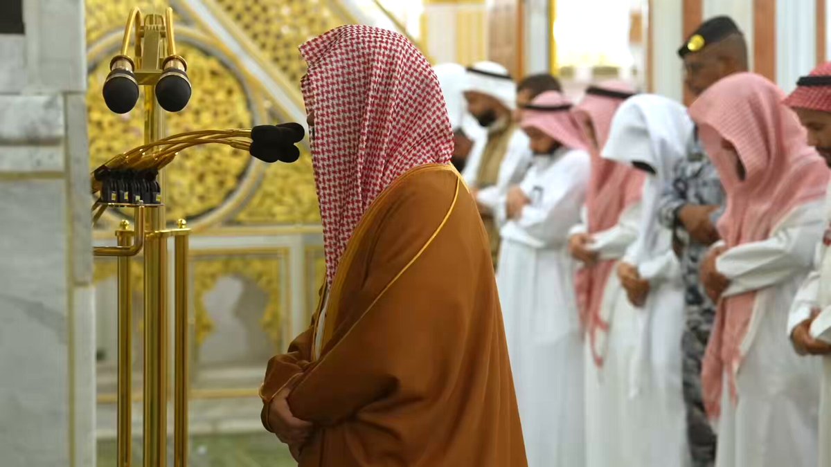 تلاوة فضيلة الشيخ د. #أحمد_الحذيفي من صلاة الفجر الأربعاء ٢٨ جمادى الأولى ١٤٤٧ هـ #المسجد_النبوي #وكالة_شؤون_الأئمة_والمؤذنين