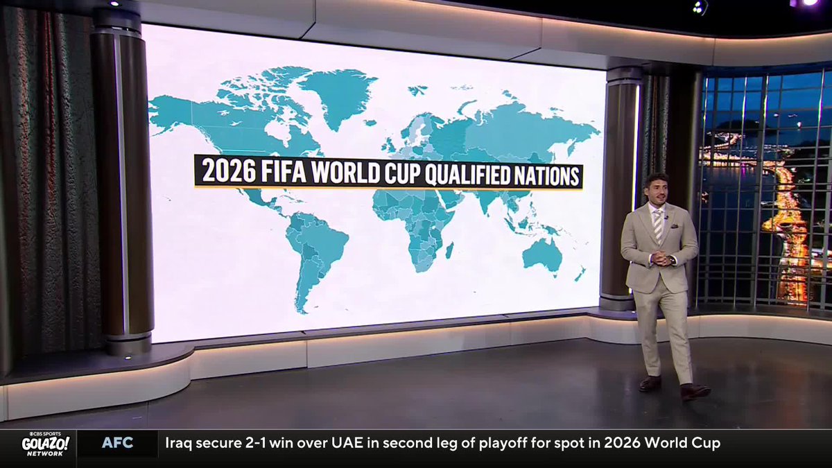 .Nico Cantor details the 42 teams that have qualified for the 2026 World Cup 🌎