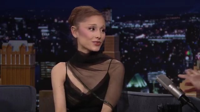 Ariana Grande reacts to being nominated for an Oscar and GRAMMY for her performance in Wicked: For Good! #FallonTonight #WickedForGood #WickedWeekOnFallon