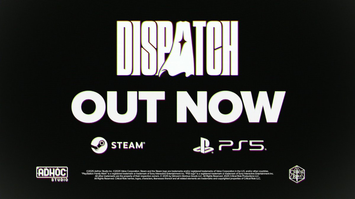 Tonight's wedding of the century is brought to you by Dispatch from AdHoc Studio - Dispatch OUT NOW!! 🦹 🦸 Check out Dispatch now at