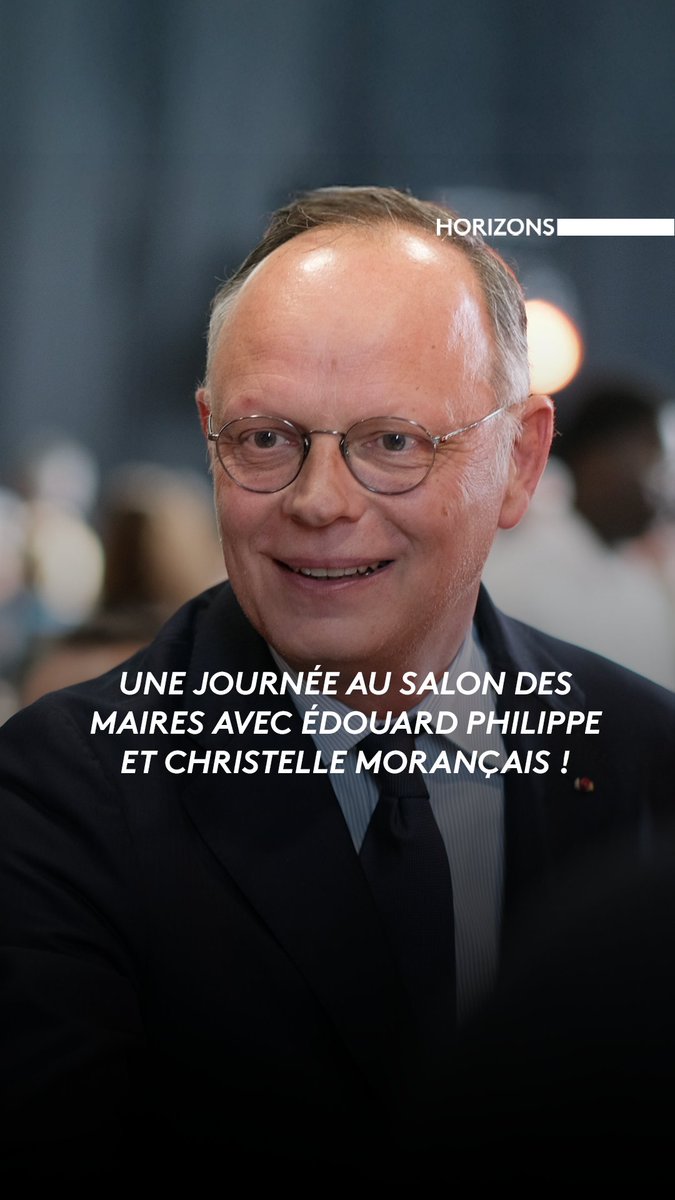 "Maire, c'est un sacré mandat !" Une journée au Salon des Maires et des Collectivités avec Edouard Philippe et Christelle MORANÇAIS ! Nos concitoyens ne s'y trompent pas : au quotidien, ce sont les maires qui portent la République.