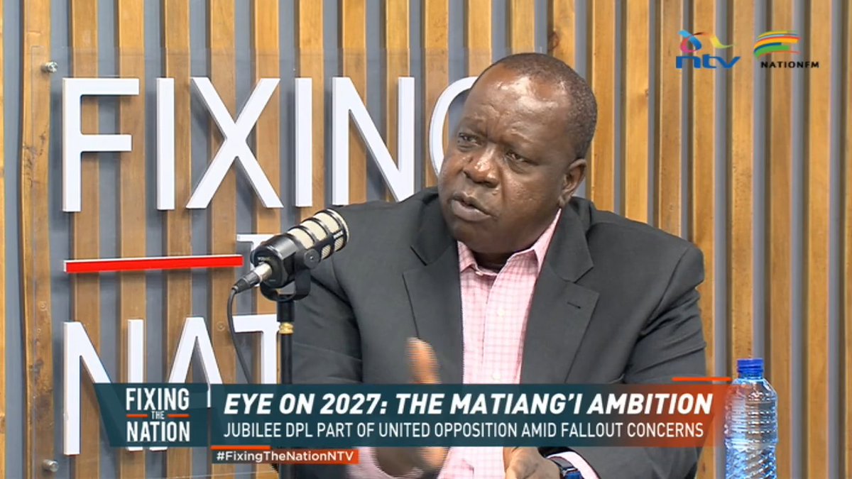 Matiang'i on Miguna Miguna's deportation: "I don’t see what my crime is on this matter." Former Interior CS says he followed the law arguing that the process of regaining citizenship is clear. #FixingTheNationNTV Nomadic Panda 🐼 @officialjmbugua Eric Latiff
