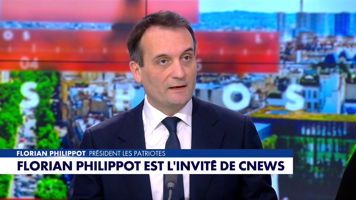 Interrogé sur le thème des réseaux sociaux, Florian Philippot, président des Patriotes, révèle : «L'Arcom va désigner ses "signaleurs de confiance" comme SOS Racisme», dans #HDPros