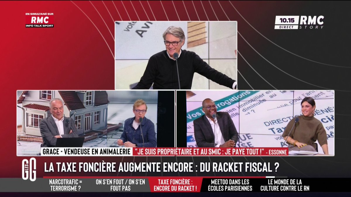 💰 Taxe foncière sur les baignoires. 📞 Grace, au 3216 : "Je vais péter un plomb. J'ai un appartement que j'ai acheté avec l'héritage de mon père. J'ai une baignoire. Je vais la faire péter ma baignoire ? Et j'ai une put**n de place de parking, je dois payer 450 € de rénovation énergétique." #GGRMC