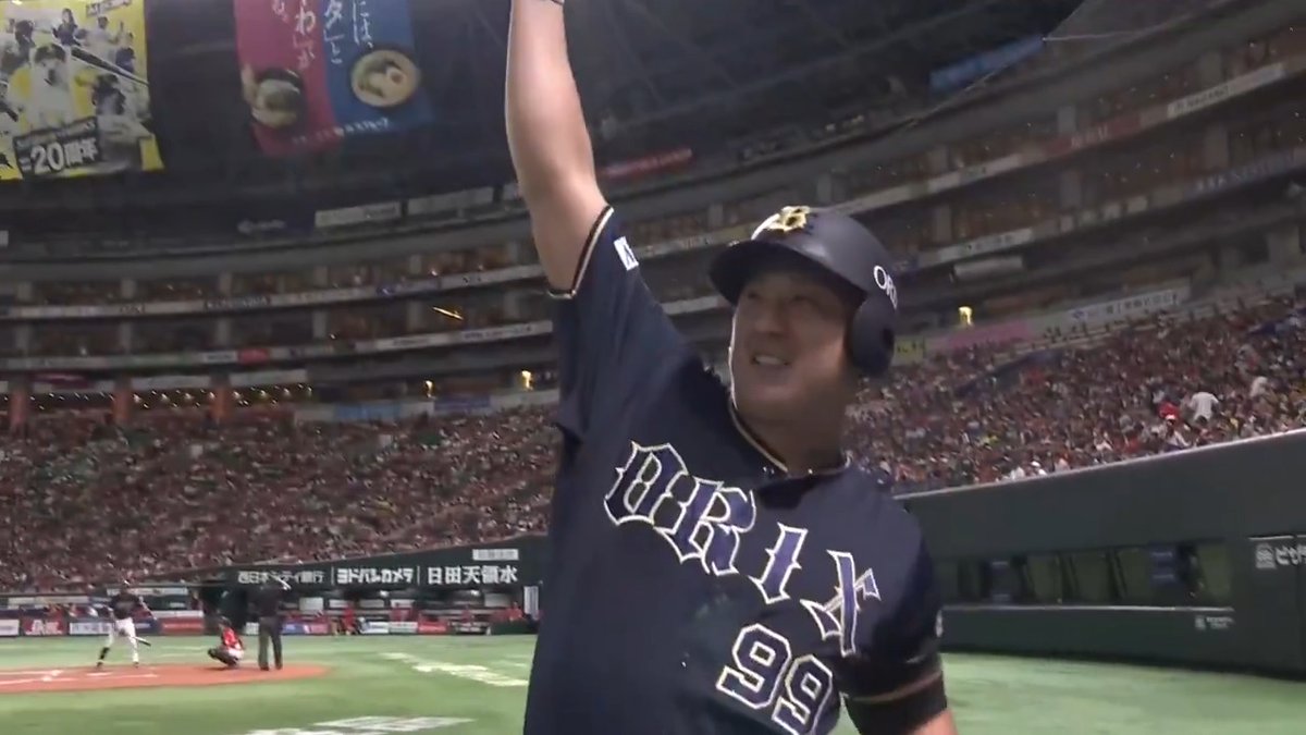 ／ 『2025年パ・リーグ プレイバック』⚾️ 最強ホームラン特集🚀 ＼ 🗓9月22日 🆚福岡ソフトバンク これが世紀末覇者の底力…！✊ オリックス #杉本裕太郎 選手が膝をつきながら放った打球がそのままレフトスタンドへ‼️ #Bs2025 👇見逃し視聴はこちら！