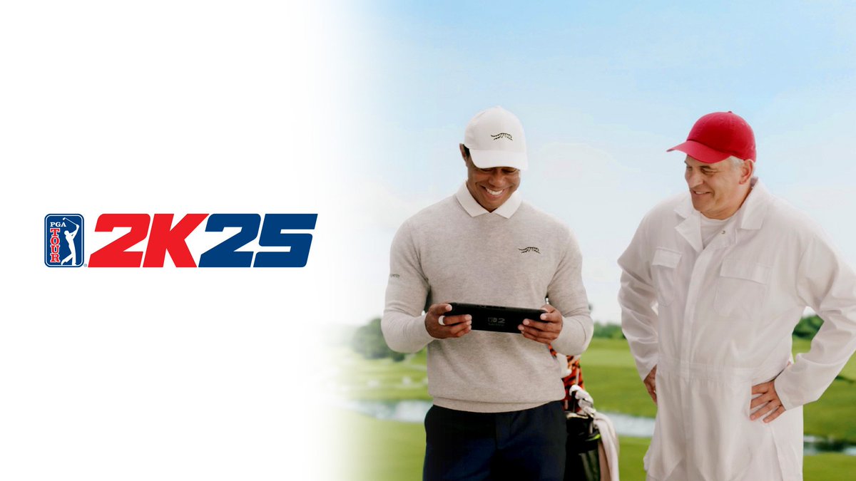 Your round starts wherever you are ⛳️ With #PGATOUR2K25 on Nintendo Switch 2, you can take your MyCAREER on the go, challenge friends anytime, and so much more.