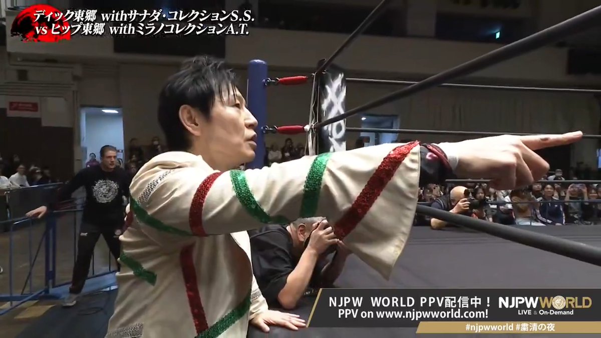 .🇮🇹ミラノコレクションA.T.🇯🇵 🆚 SANADA Collection SS PPV⏩ #njpw #njpwworld #粛清の夜
