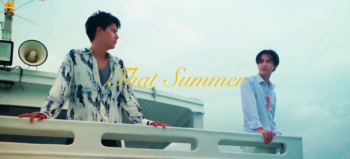 ‘That Summer, we fell in love.’ วันศุกร์นี้ ตอนจบ #ThatSummerSeries That Summer ผมเจอเจ้าชายบนชายหาด 🌊 🔗 EP.1-9