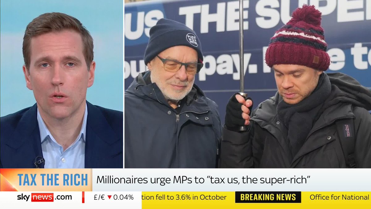 🗣️ 'I would like rich people to pay more taxes than they do and poor people to pay less' Music producer Brian Eno speaks to Wilfred Frost about supporting the millionaires who are calling on MPs to tax the super-rich