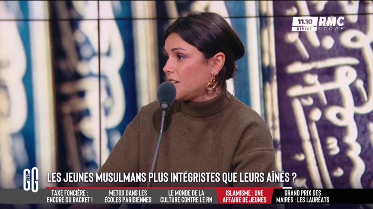📈 Les jeunes musulmans plus intégristes que leurs aînés ? 🗣️ Laura Warton-Martinez : "En France, il y a 142.000 personnes, 3 % de la communauté musulmane, qui veulent nous faire sauter la tronche." #GGRMC