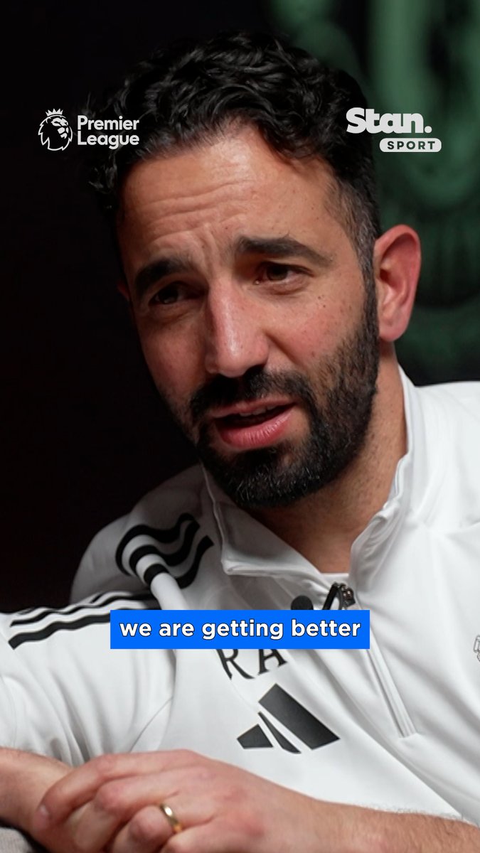 🚨🎥 | Ruben Amorim: "I've learned a lot [over the past year]. I am a BETTER manager now and I am ready for the future, but also for the present. It was a difficult journey, but a necessary one."