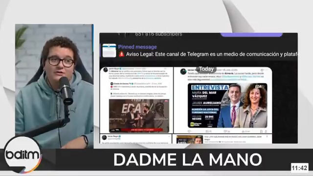 Efecto Mariposa: Facu habla en su twitcheada sobre el Presidente de la Diputación de Almería detenido por corrupción y Negre. Yo hago un hilo mostrando la opacidad del dinero recibido por Negre y termina usándolo Alvise inventando que están investigando a Negre en este caso.