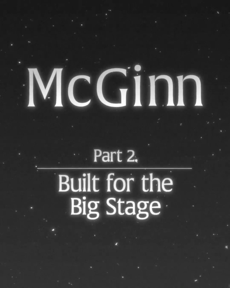 McGinn: The Story So Far – Part Two Coming soon. 🍿