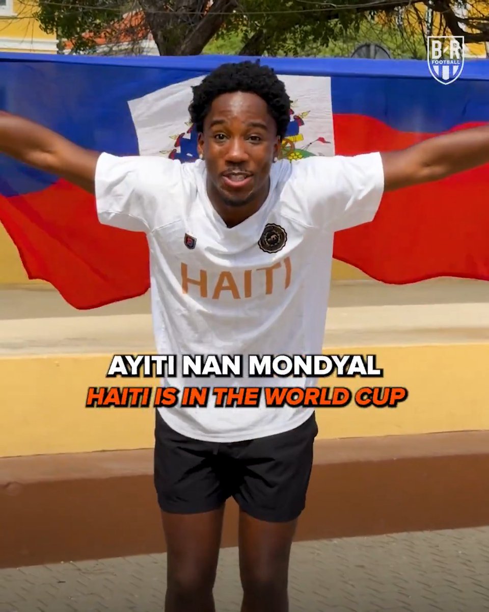 What a moment, and what a story for Haiti ❤️🇭🇹
