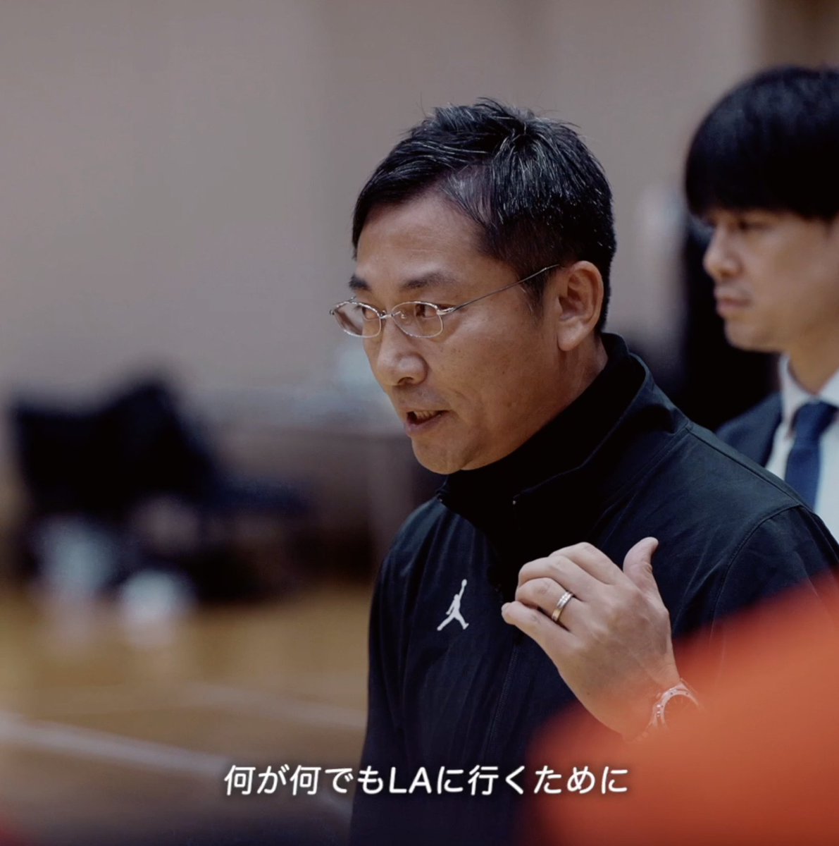 「全てはLAのために」 島田会長が男子日本代表チームを激励🇯🇵 島田慎二 #AkatsukiJapan #日本一丸 #バスケで日本を元気に