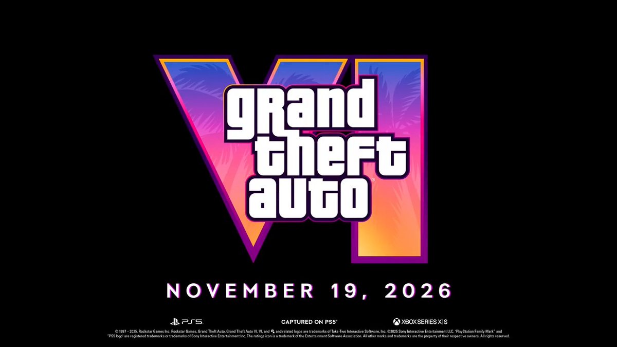One year to go till Grand Theft Auto VI...